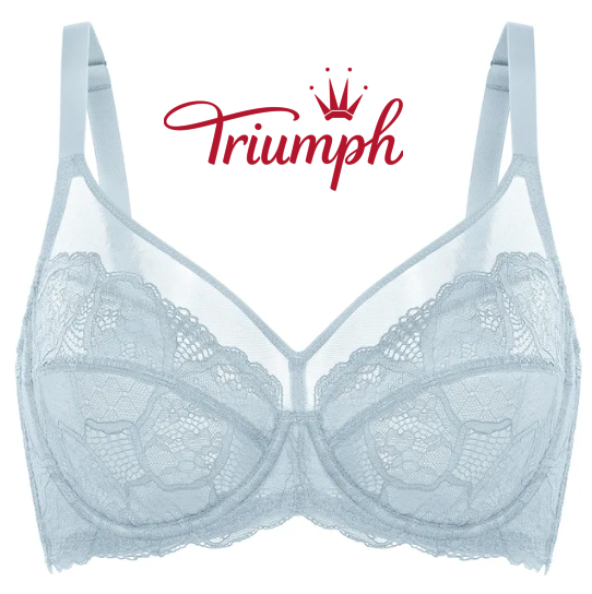 Triumph –Dámská průsvitná podprsenka s úplným zakrytím (bez podšívky s kosticí)[75A-115E]